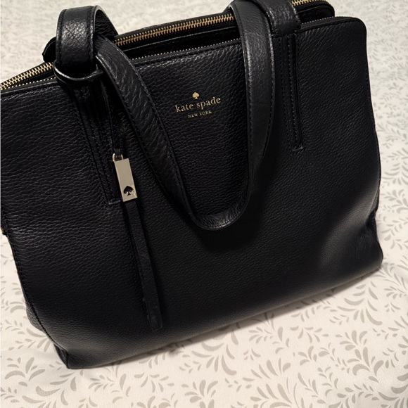 kate spade Handbags - Kate Spade Black Leather Satchel